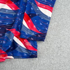 Reel Legends Large USA FLag Performance Shirt Large Keep It COol Long SLeeve