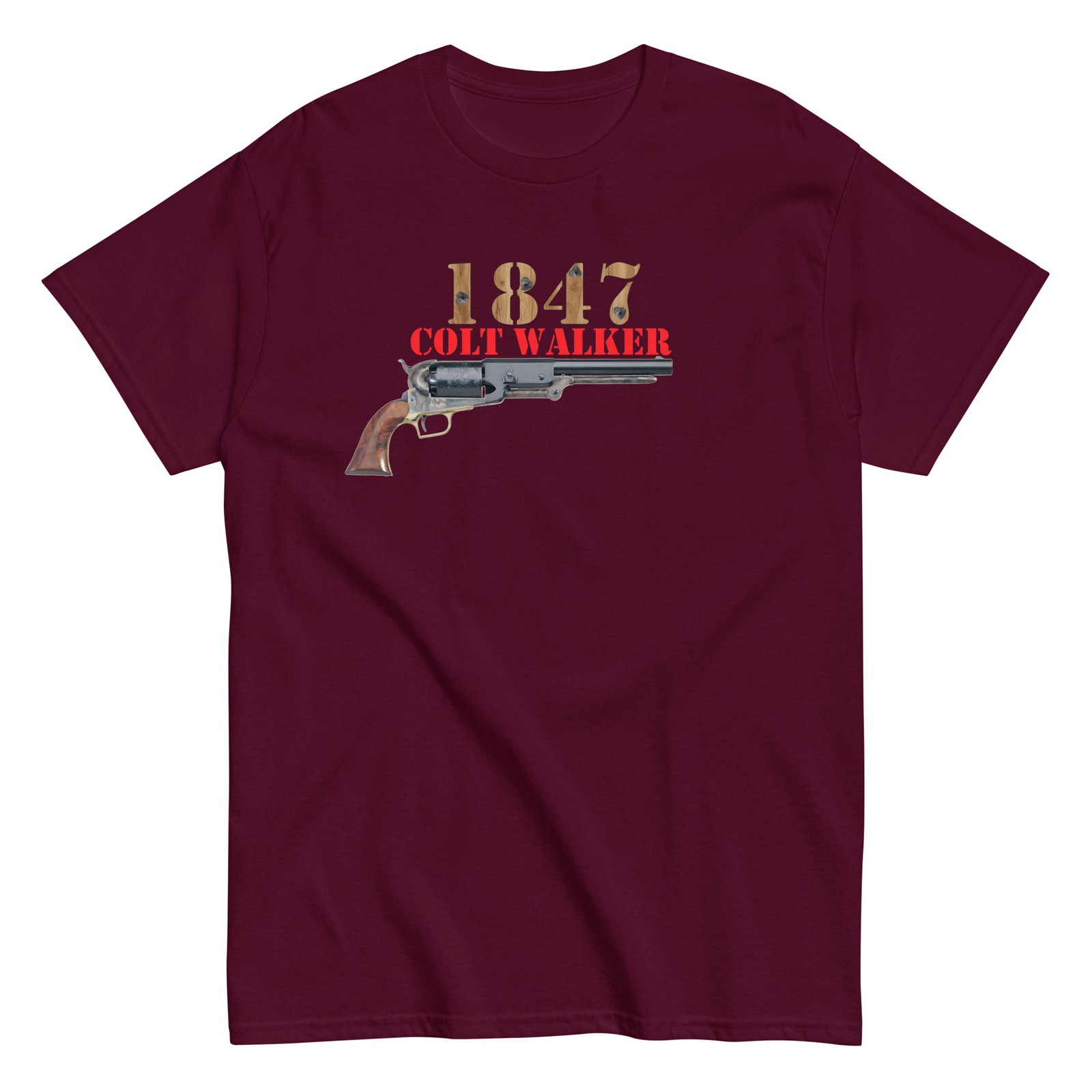 Colt Walker 1847 Revolver Classic T-Shirt gallery