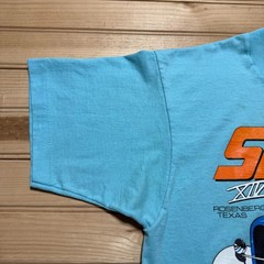 Vintage 1992 Spring Cling XIV Chrome & Custom Houston Texas T-Shirt USA – Large