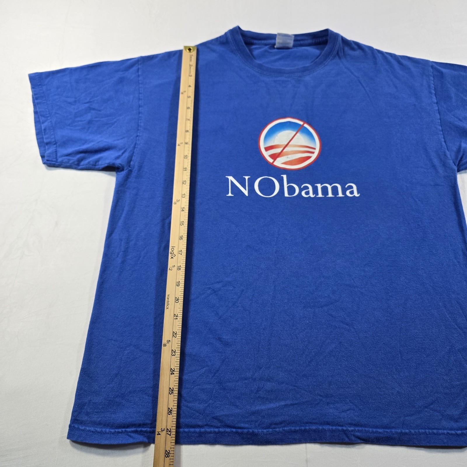 Vintage NOBama Biden Obama Anti Politcal T Shirt Size XL gallery