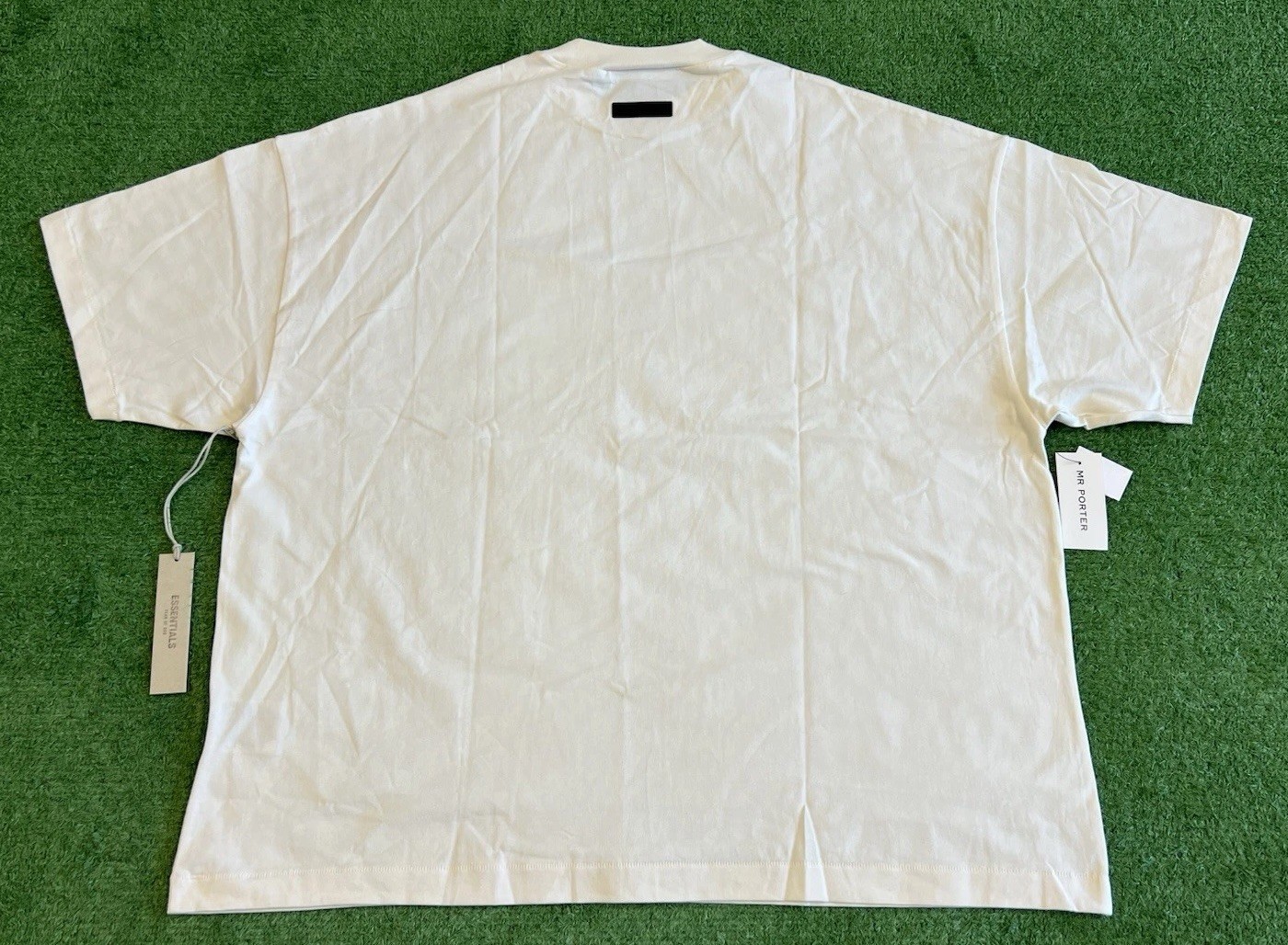 New Fear Of God Essentials Shirt Tee Size Large White Authentic Cloud Dancer NWT gallery