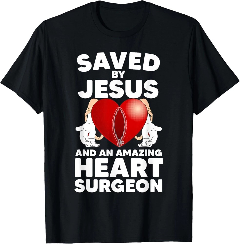 Funny Open Heart Surgery Design For Men Women Heart Patients Gift Unisex T-Shirt