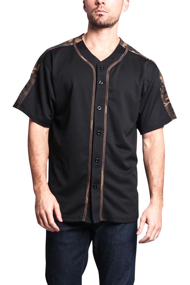 Victorious Men's Team Uniform Sports Raglan Baseball Jersey T-Shirt BJ38-E13E gallery