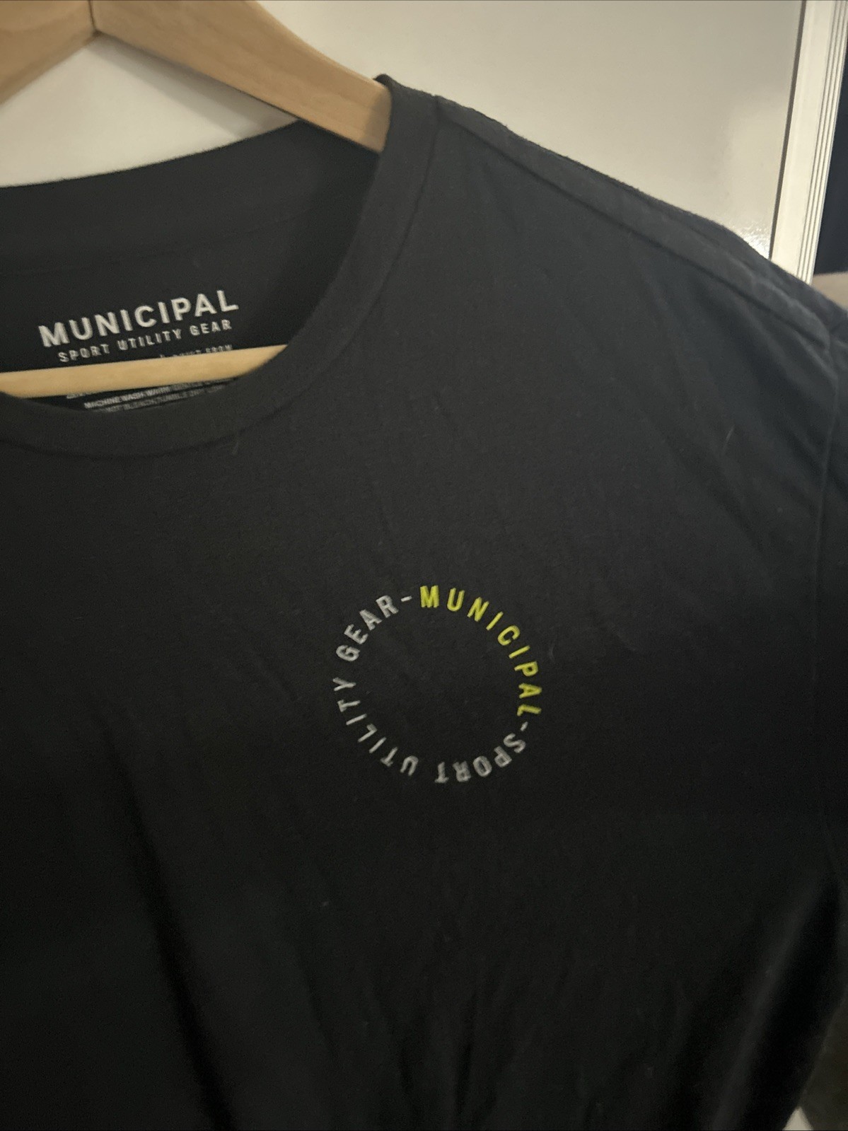Municipal Sports Utility Gear T-Shirt, Large With Front And Back Logo