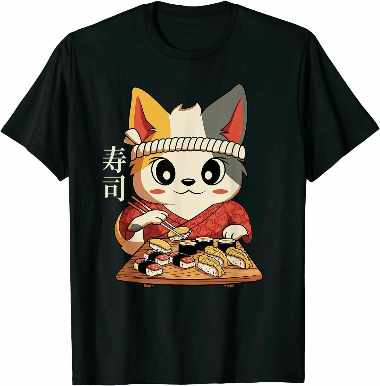 Vintage Kawaii Cat Anime Japanese Style T-Shirt For Cat Lover gallery