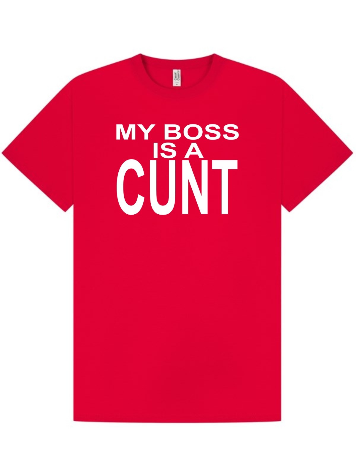 MY BOSS Is A C*** T-shirt / Tee / Rude / Office Party / Work / Birthday / S-XXL gallery