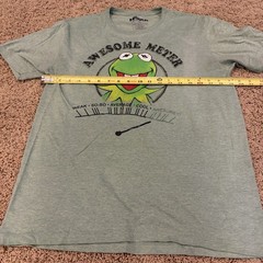 The Muppets Disney Kermit The Frog Green T Shirt Size M