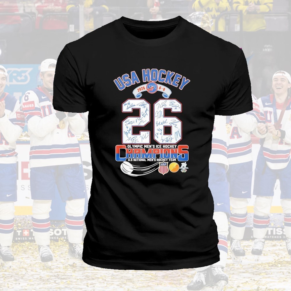 HOT! USA 2026 score 6-0 Olympic Men’s Ice Hockey Champions gold medal victory gallery