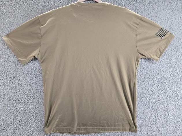 US Army Shirt Mens XL Flammis Vincimus Red Dragons Beige Second to None gallery
