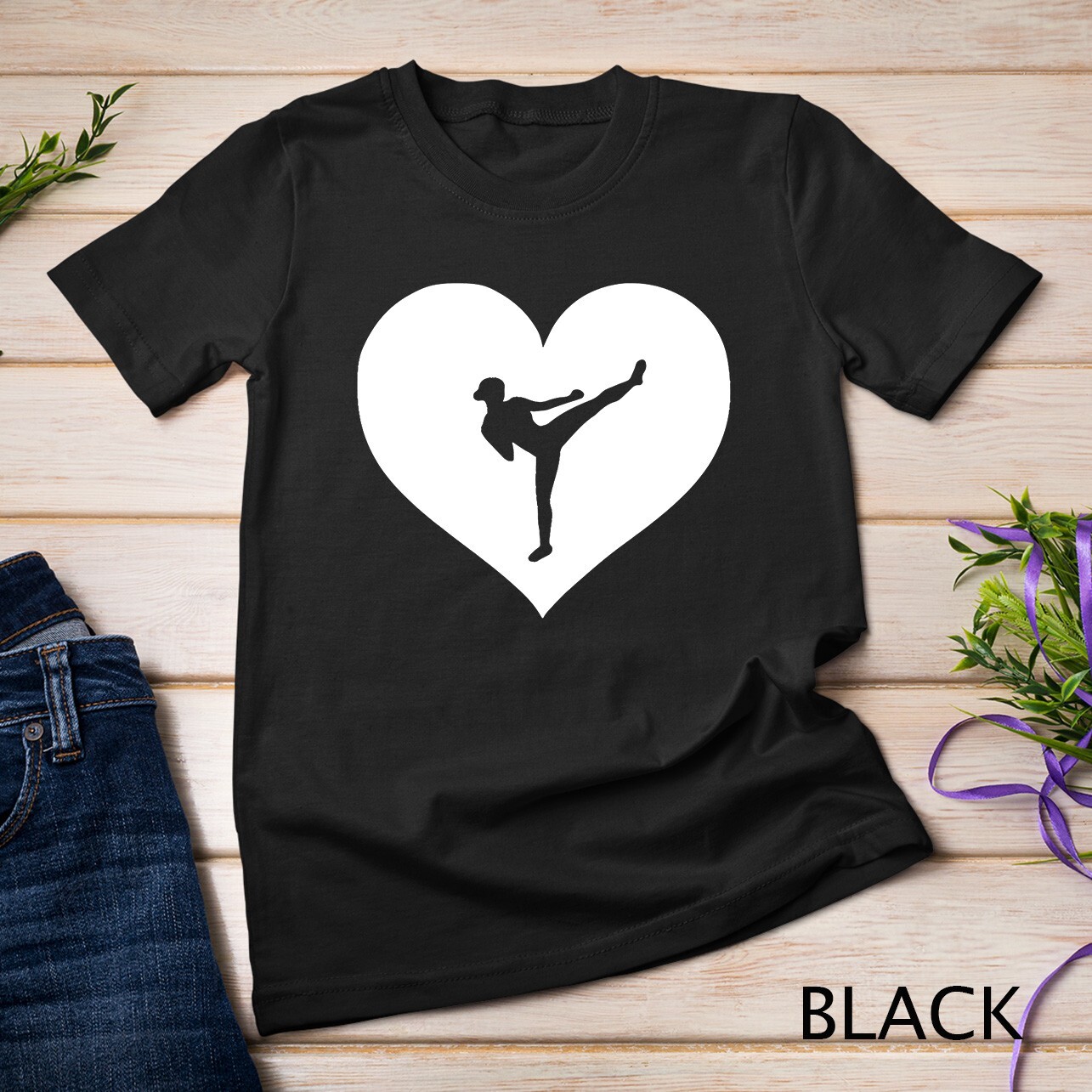 Taekwondo love T Shirt Gift idea Women Teens Kids girls Unisex T-shirt gallery