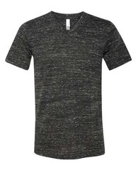 BELLA + CANVAS Unisex Textured Jersey V-Neck Tee – 3655