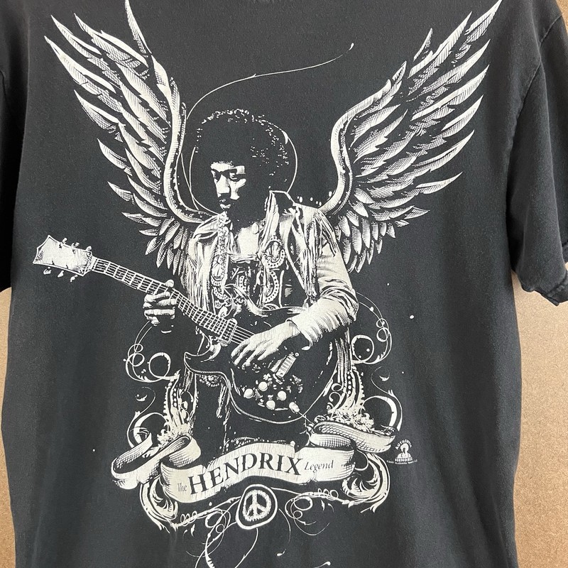 Y2K Faded Tennesee River Jimi Hendrix The Legend Official T-Shirt Medium gallery