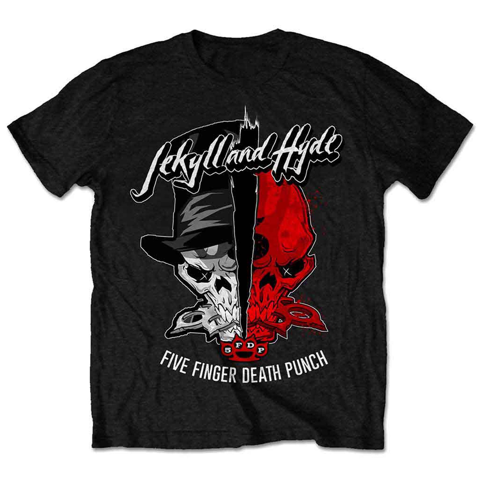 Five Finger Death Punch Jekyll And Hyde T Shirt gallery