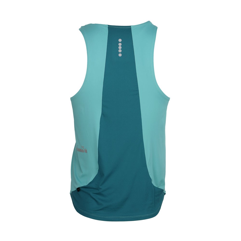 diadora Super Light Crew Neck Athletic Tank Top Mens Blue Casual Athletic 18021 gallery