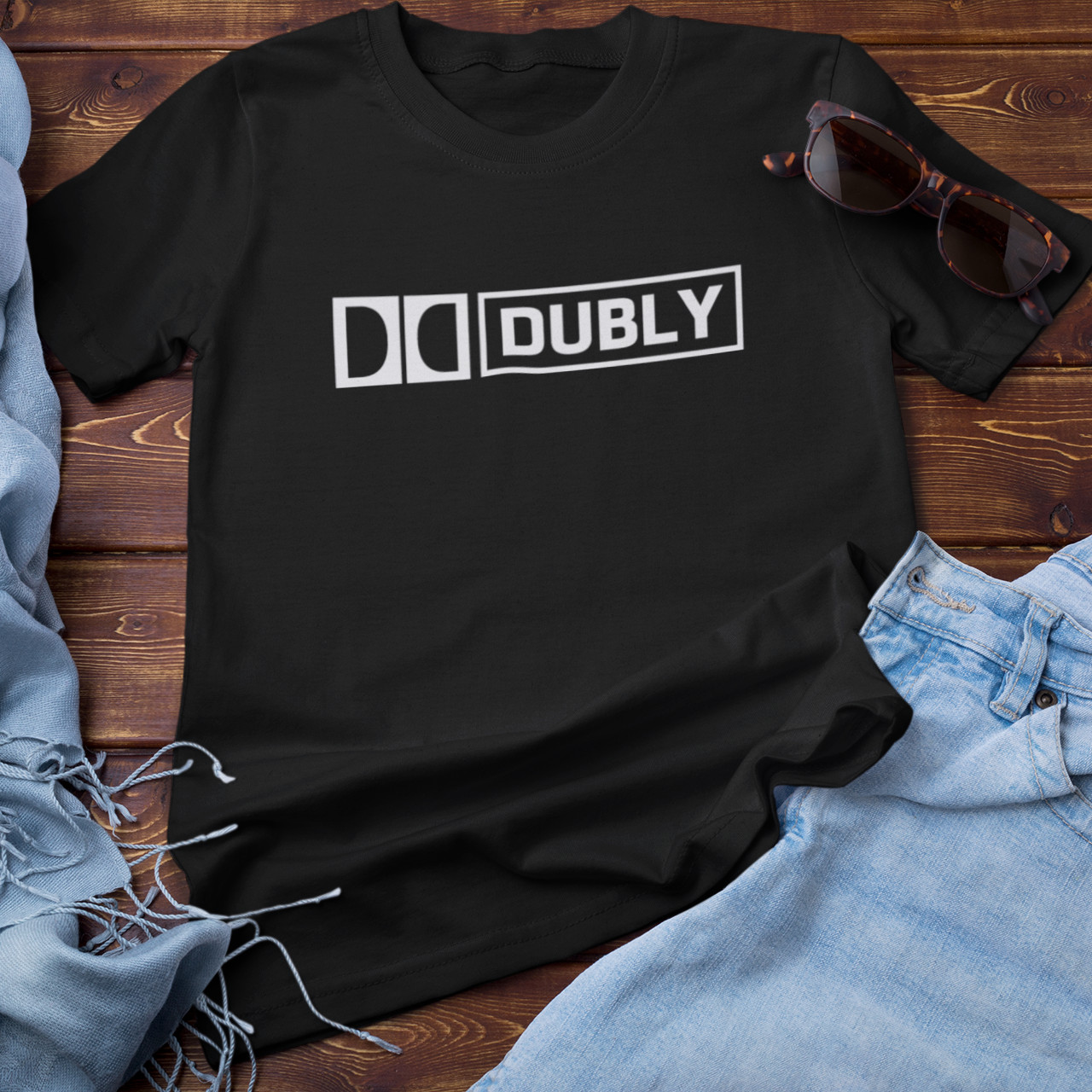 DUBLY T-SHIRT (Spinal Tap Music Film Movie Heavy Metal Guitar Gig Cult Funny)