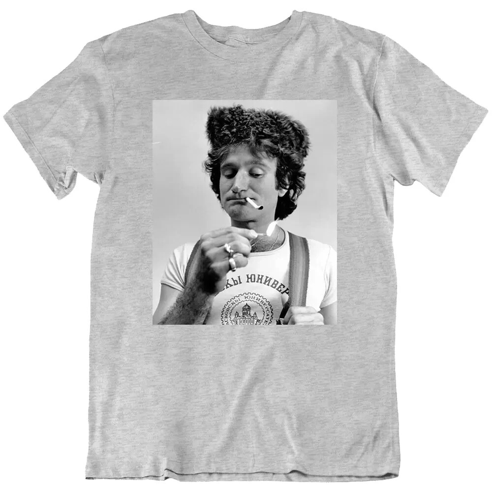 Robin williams Retro Movie Comedy Vintage Funny T Shirt Tee Gift New gallery