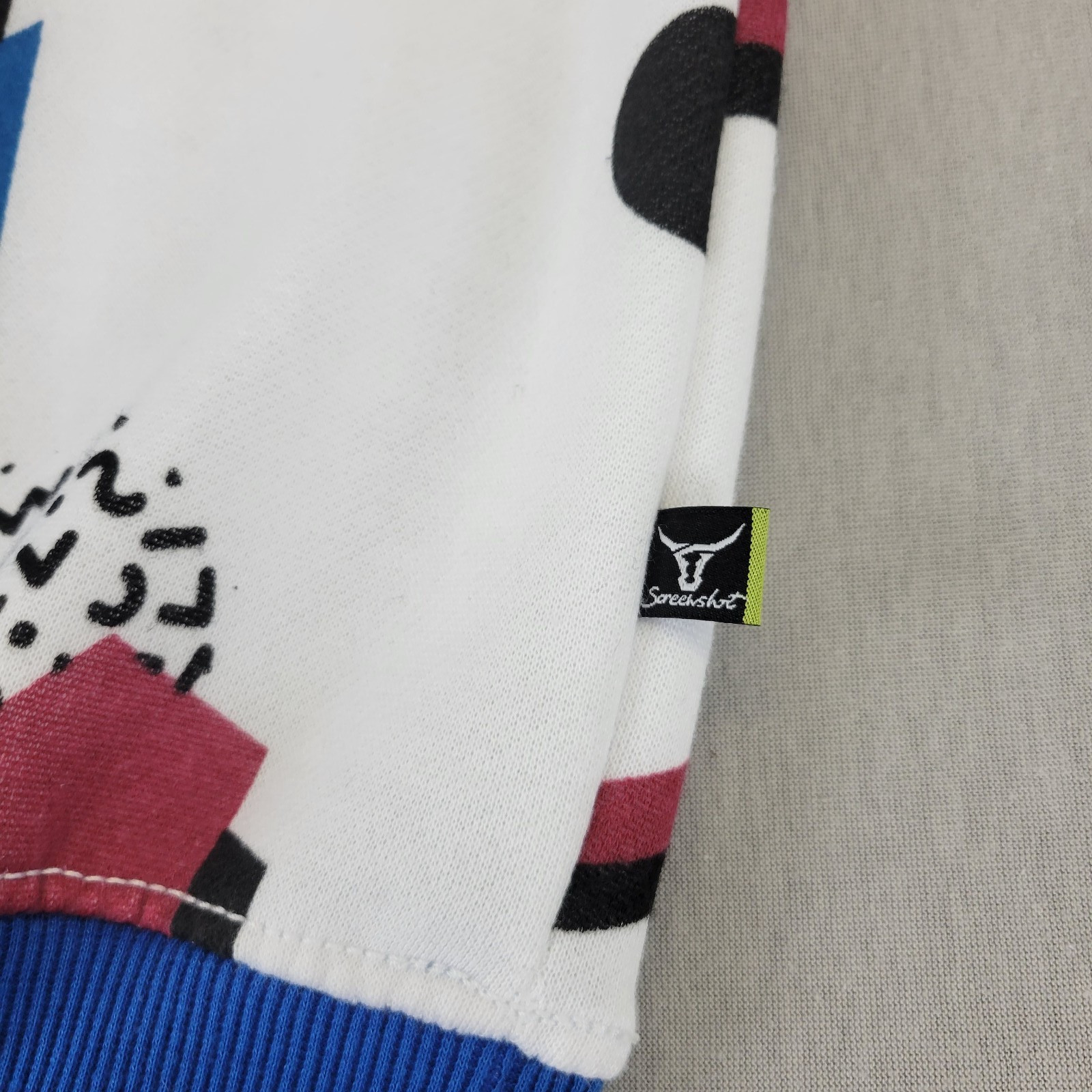 Screenshot Sweatshirt Loose Fit Sz Small Graffiti Shirt Urbanwear Hype Hip Hop gallery