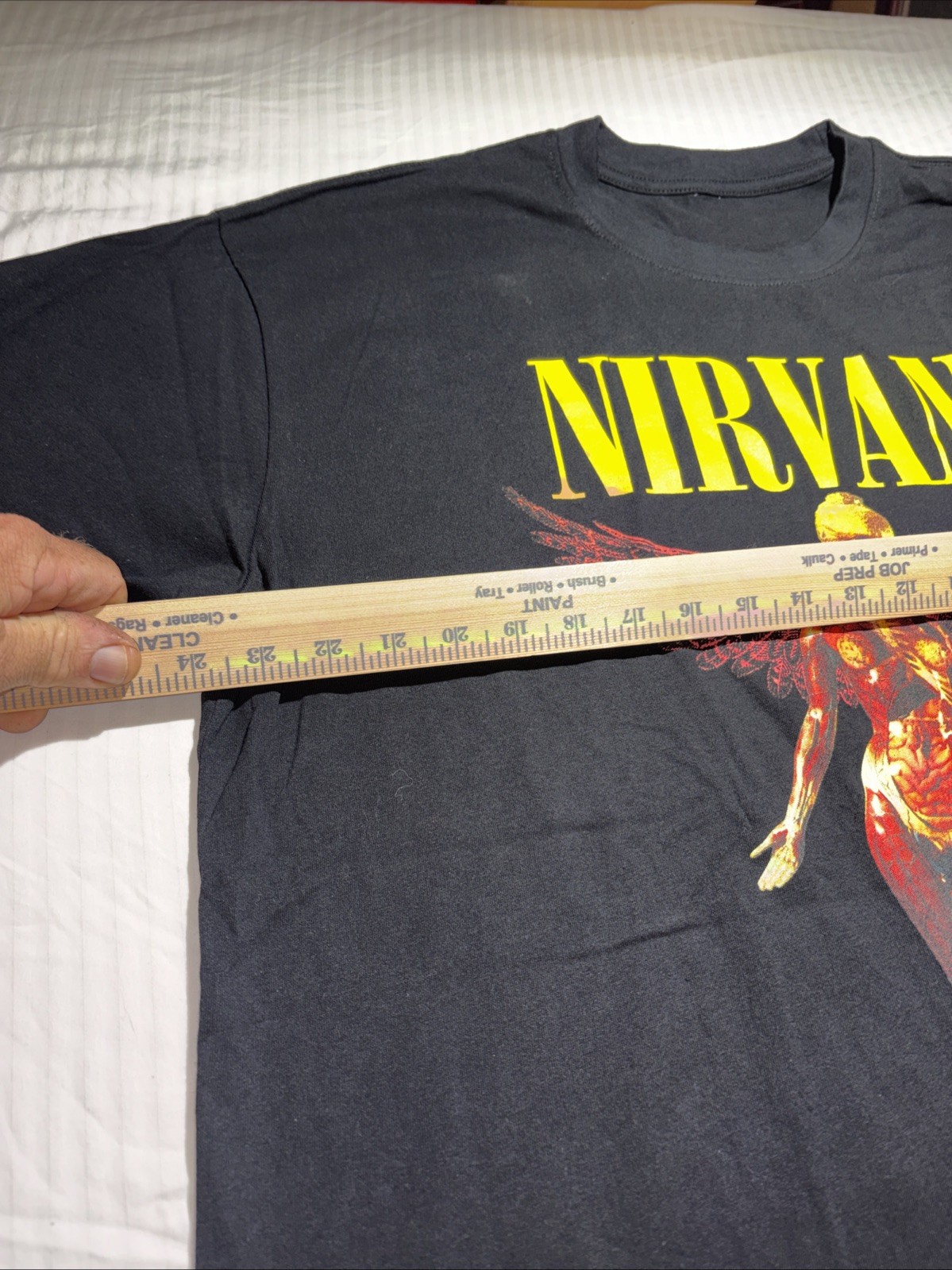 Nirvana Black in utero t-shirt size XL, Nice! gallery