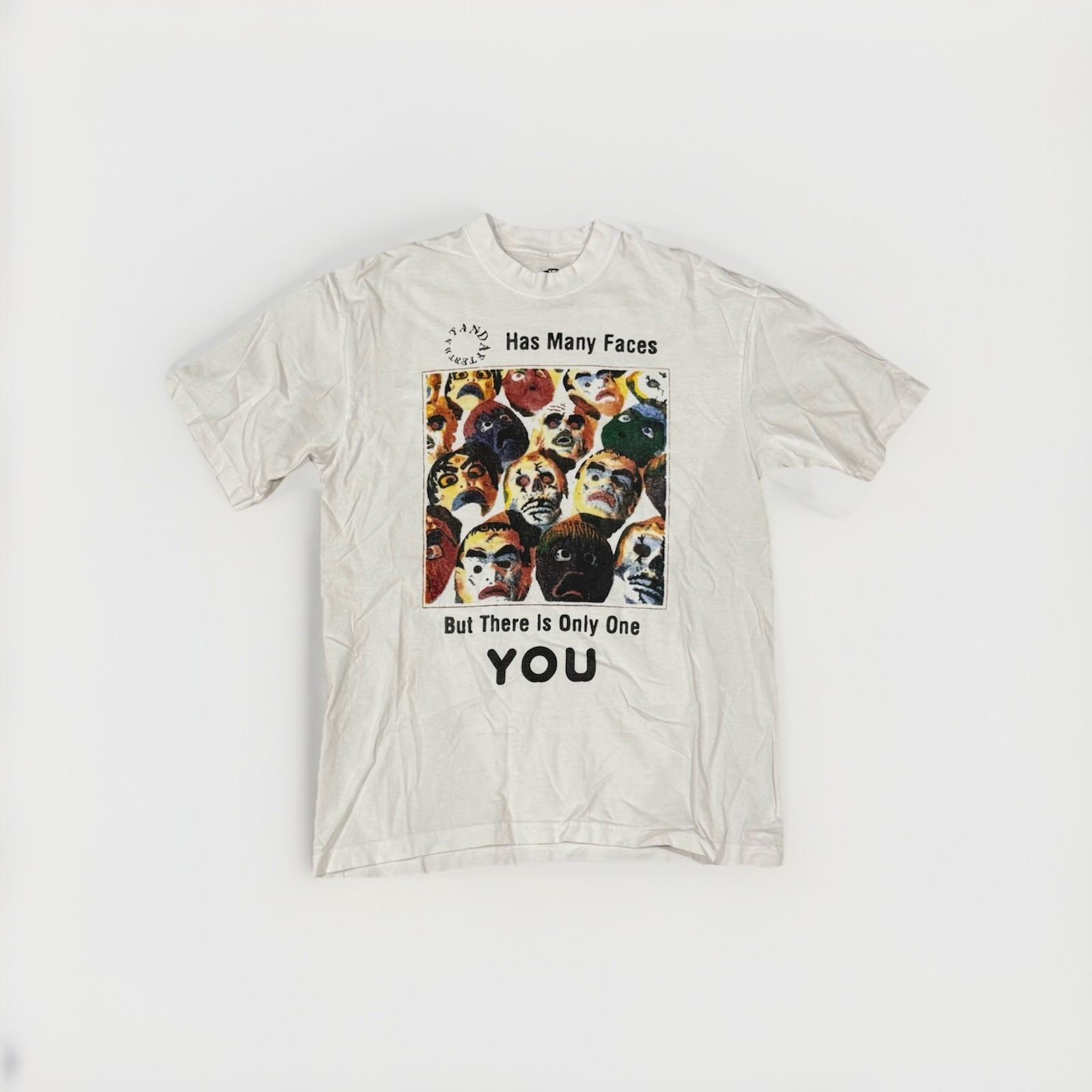 XANAX/MANY FACES Tee (By ANDAFTERTHAT) Size M