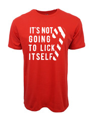 Its Not Going To Lick It Self Christmas Candy Graphic T shirt