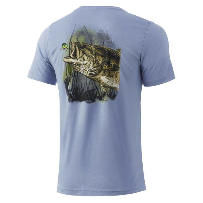 HUK KC Short Sleeve Tee Shirt- CHOOSE YOUR STYLE, COLOR AND SIZE! gallery