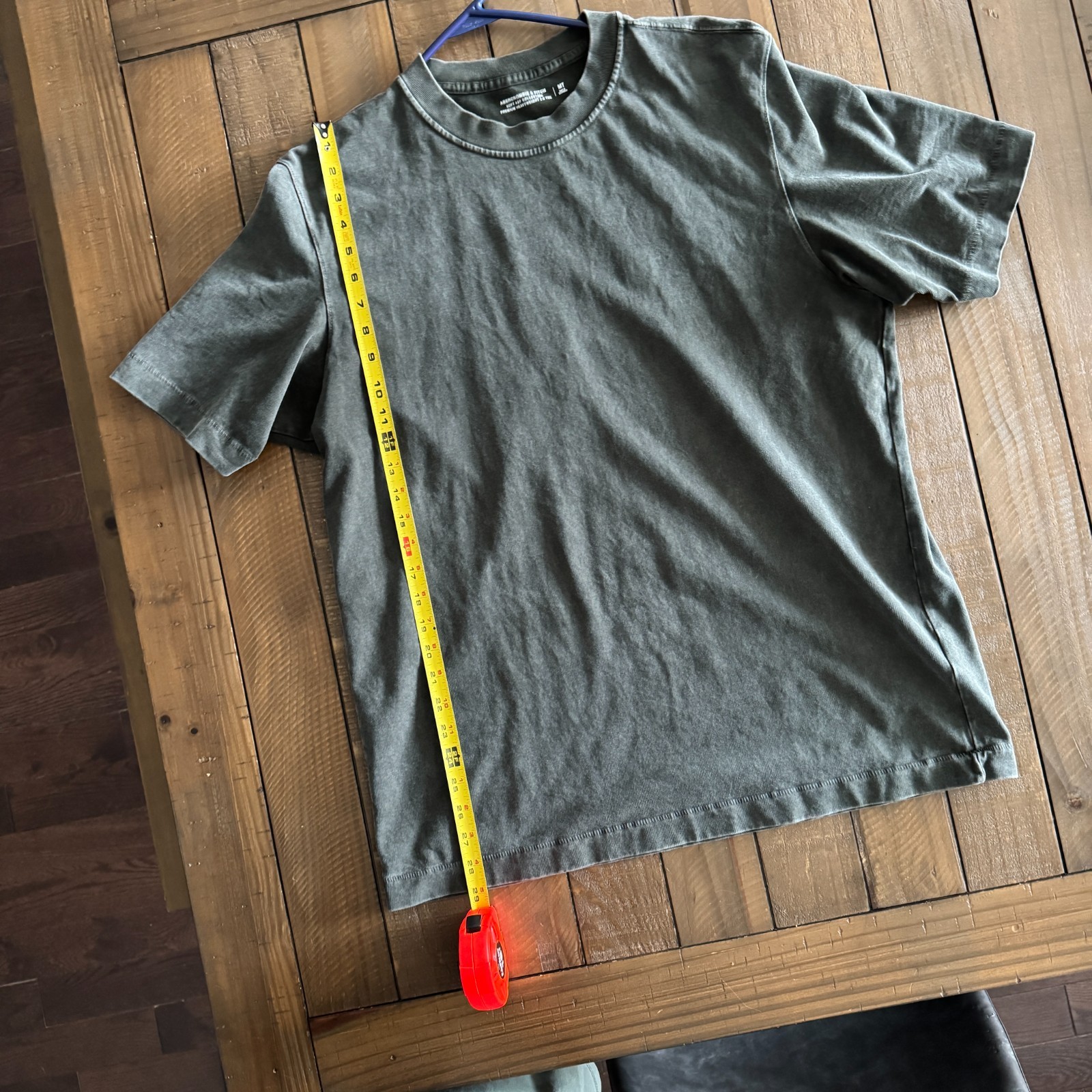 100% Cotton Black Wash Premium Heavyweight 2.0 Tee M Tall (Used 1-3 times max.) gallery