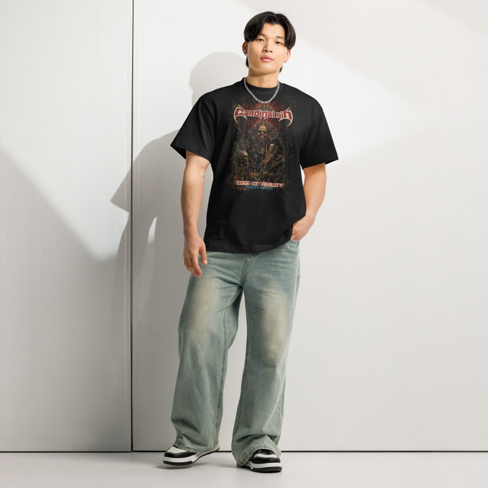 ⭐CARDINAL SIN Tee • Edge of Reality T-Shirt • Vintage Band gallery