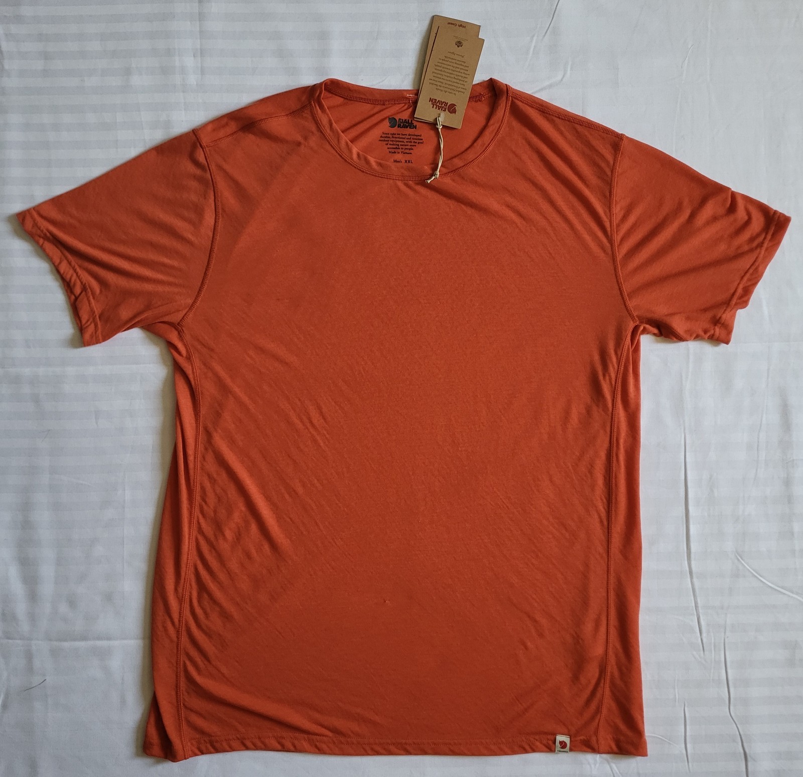 Fjallraven High Coast Lite T-shirt Men's XXL Red Hiking Lightweight Quick-drying gallery