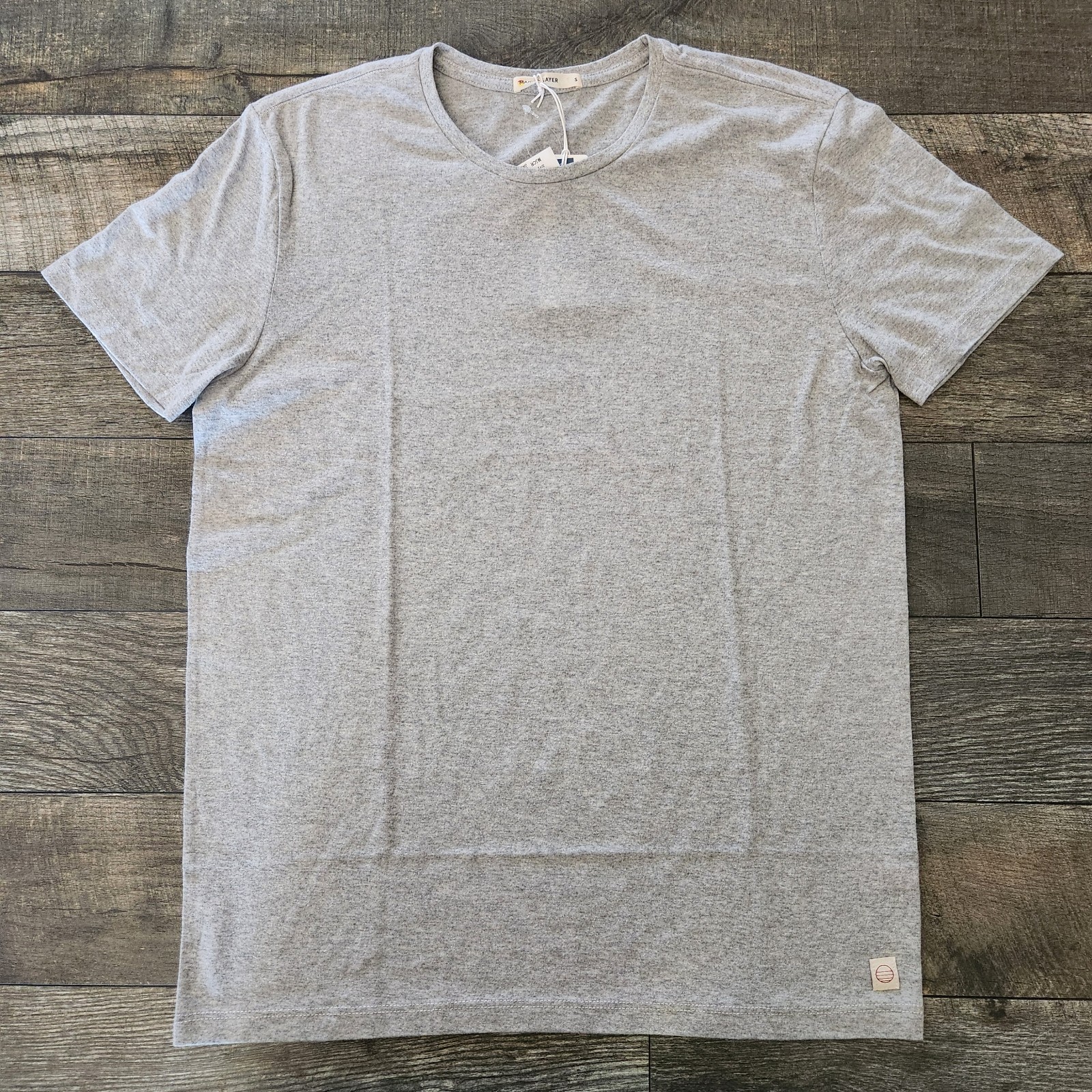 Marine Layer T Shirt Absurdly Soft Tee Signature Made in USA NWT Mens Small Gray gallery