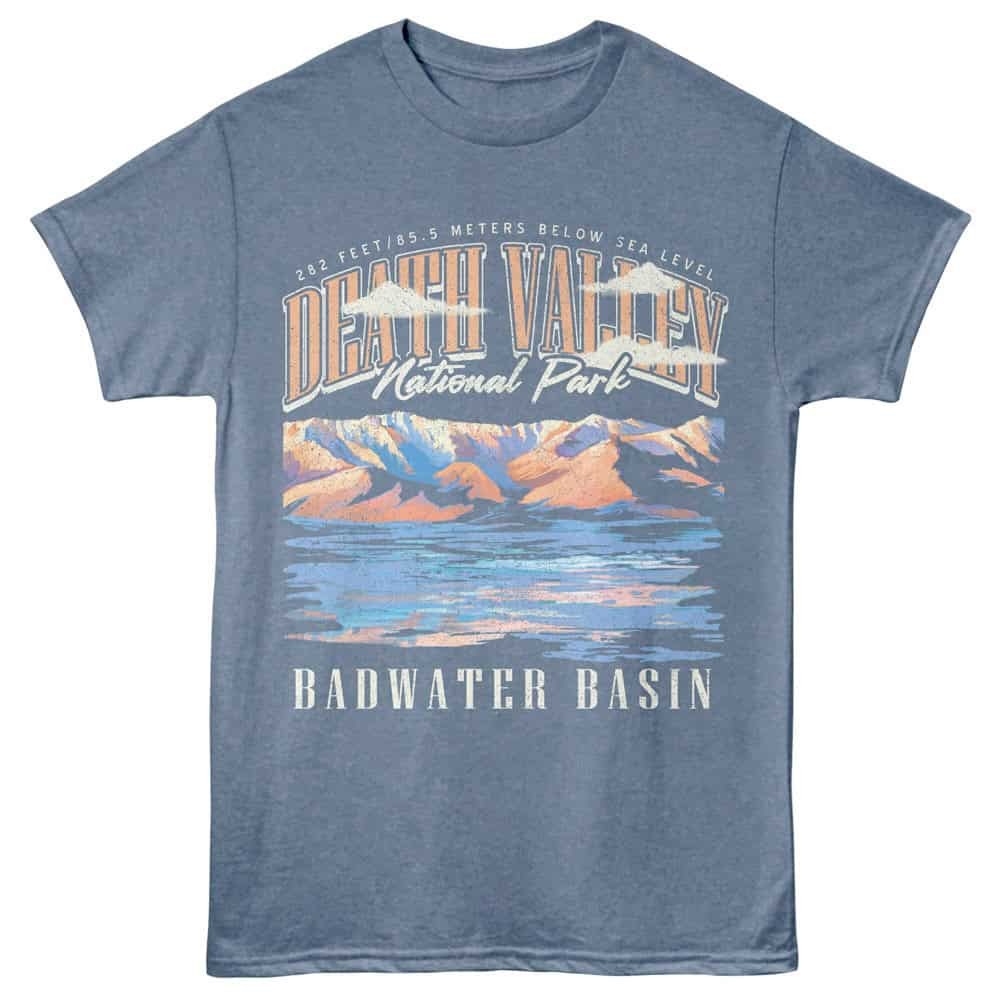 Death Valley Badwater Basin Men’s T-Shirt