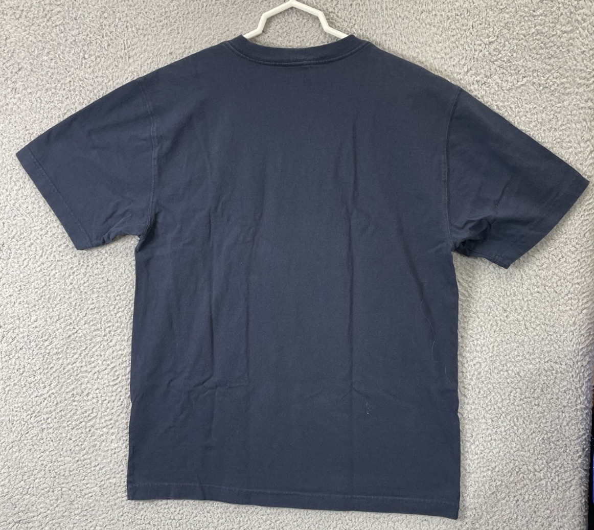 🔥 Carhartt • Blue Gray Loose Fit Short Sleeve Pocket T Shirt • Men’s Sz M gallery