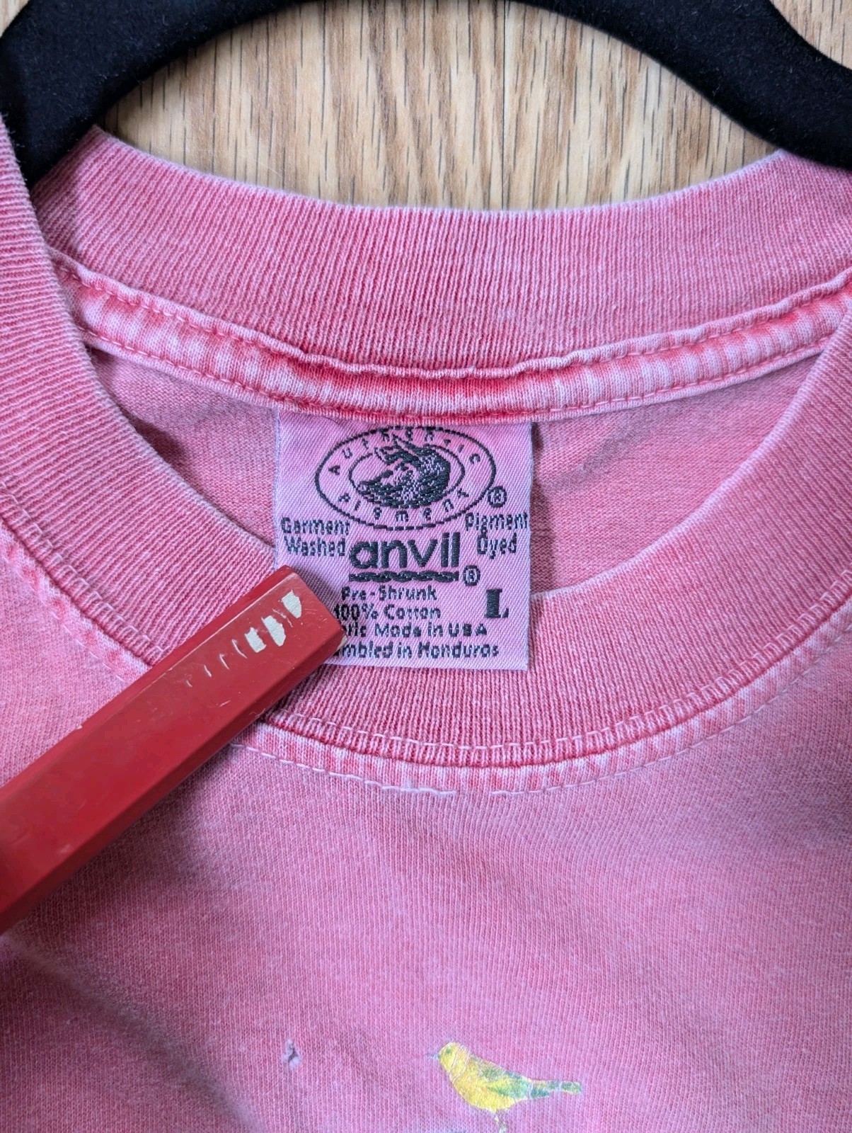 Vintage Bumbershoot Festival T-Shirt L Cotton Knit Pink Graphic 90s gallery
