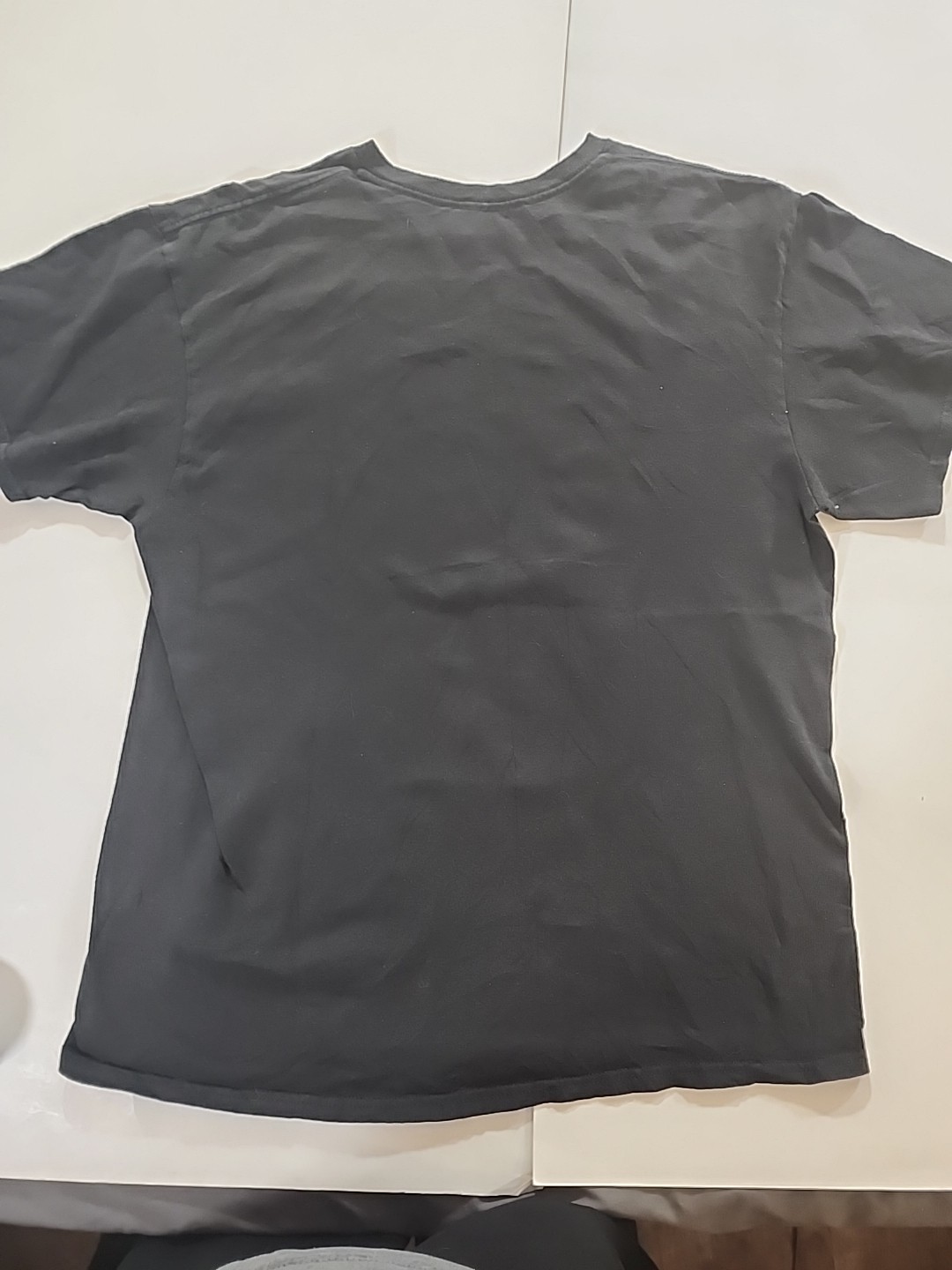 Black Wolf Graphic NatureT Shirt Sz Lg Mens Easy Care 100% Cotton Short Sleeve gallery