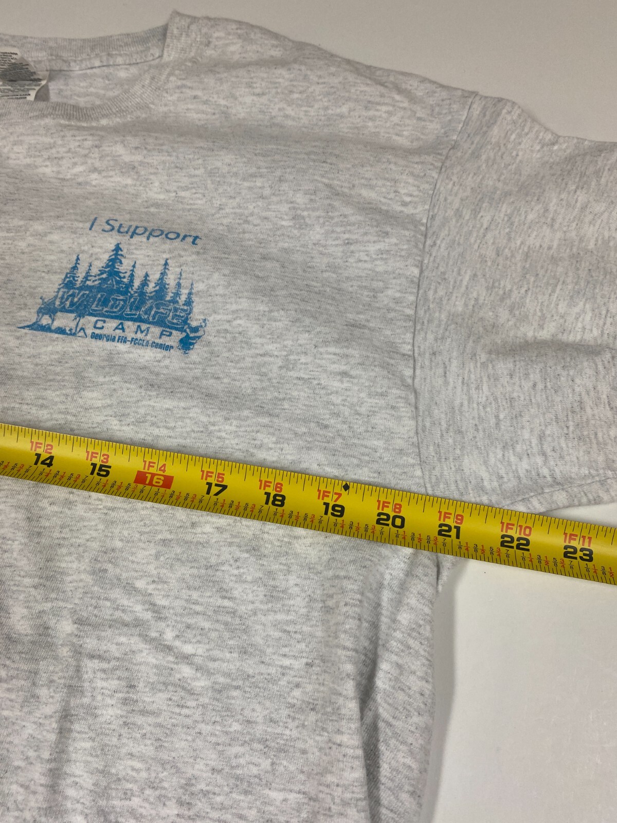 Camp Wildlife Mens shirt Large gray gallery