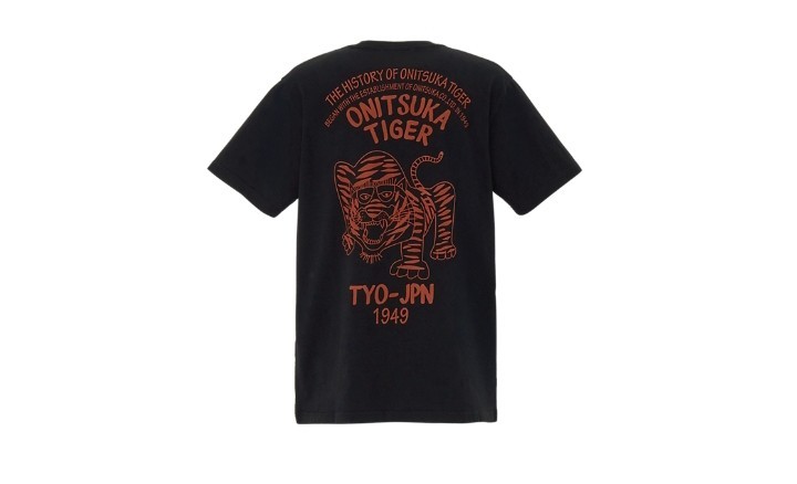Onitsuka Tiger GRAPHIC TEE T-shirt, Unisex, 2183B620, White, Black gallery