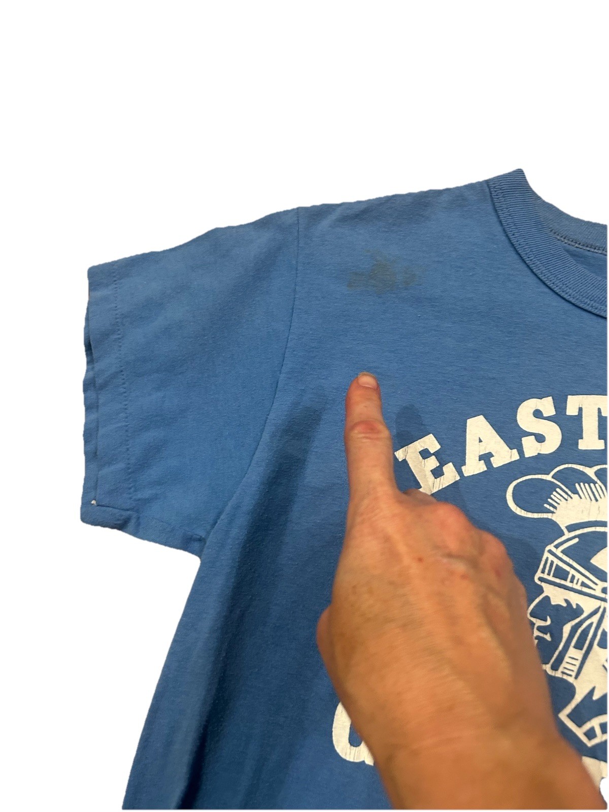 Vintage Russell Athletic East Rome Gladiator Band Tee Single Stitch M gallery
