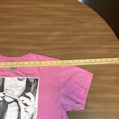 Gildan Heavy Cotton Backwoods Graphic M Pink Short Sleeve T-Shirt Streetwear Y2K