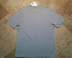 *NWT Izod Short Sleeve Graphic Tee Shirt Cotton Blend Blend Gray M