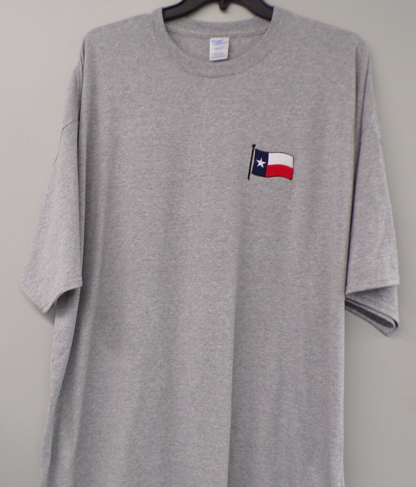 Texas Flag Embroidered T-Shirt S-6XL, LT-4XLT Lone Star Republic New gallery