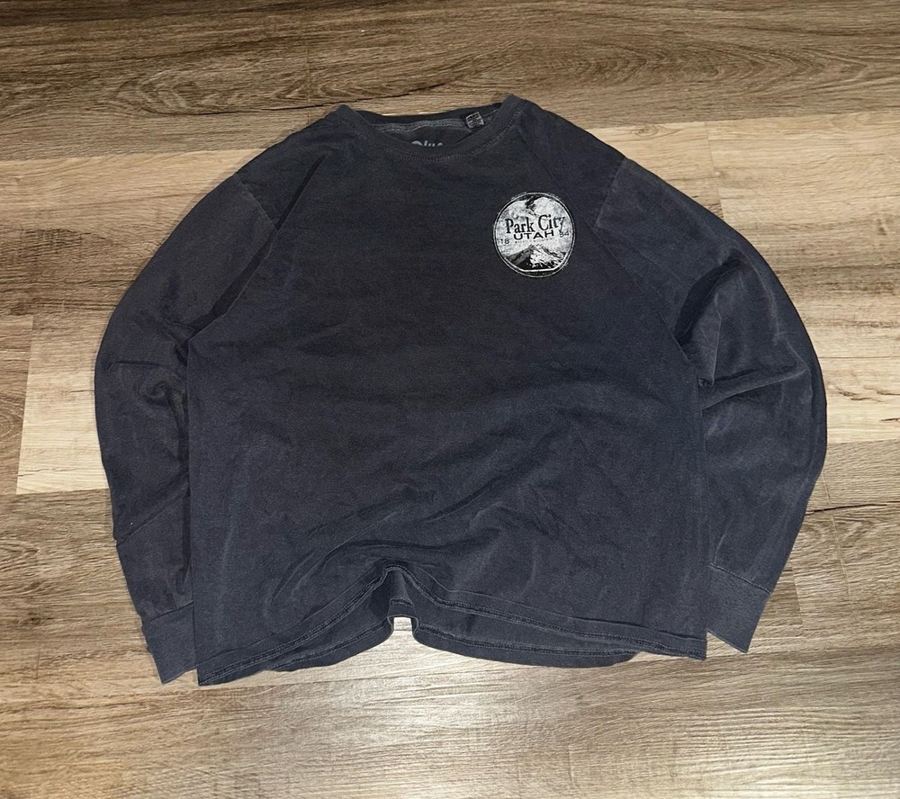 Blue 84 Park City Utah Wasatch Mountains Long Sleeve Graphic T-Shirt
