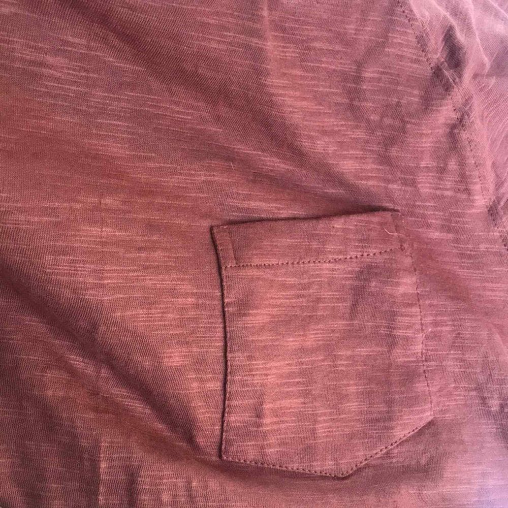 Paper Denim & Cloth Shirt Mens Small Amber Orange The Core Long Sleeve Tee gallery