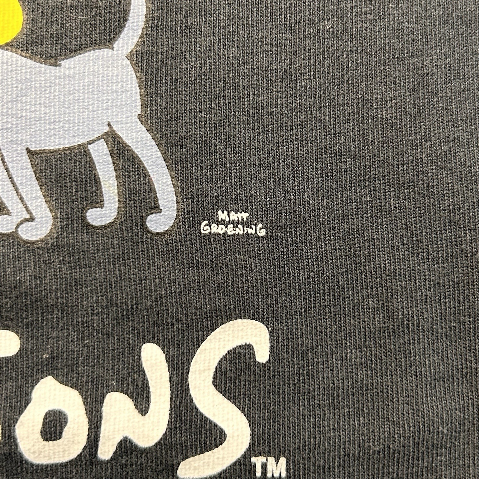The Simpsons Family Sitcom Graphic Homer Marge Bart Lisa T-Shirt Medium American gallery