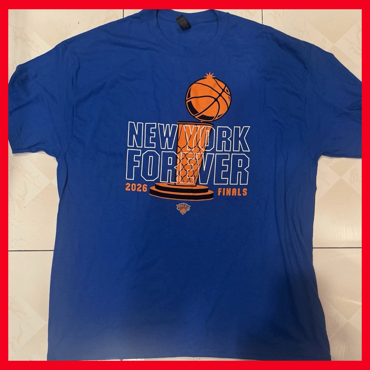 NEW NY KNICK$ 2026 FINALS MSG GAME 4 For Fan T-SHIRT REPRINT GILDAN gallery