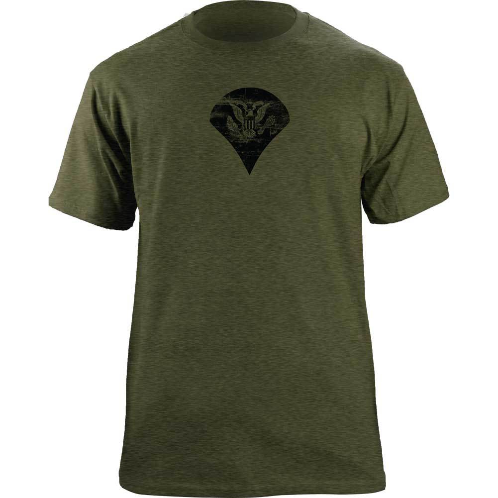 Vintage Army E-4 Specialist Rank Veteran T-Shirt