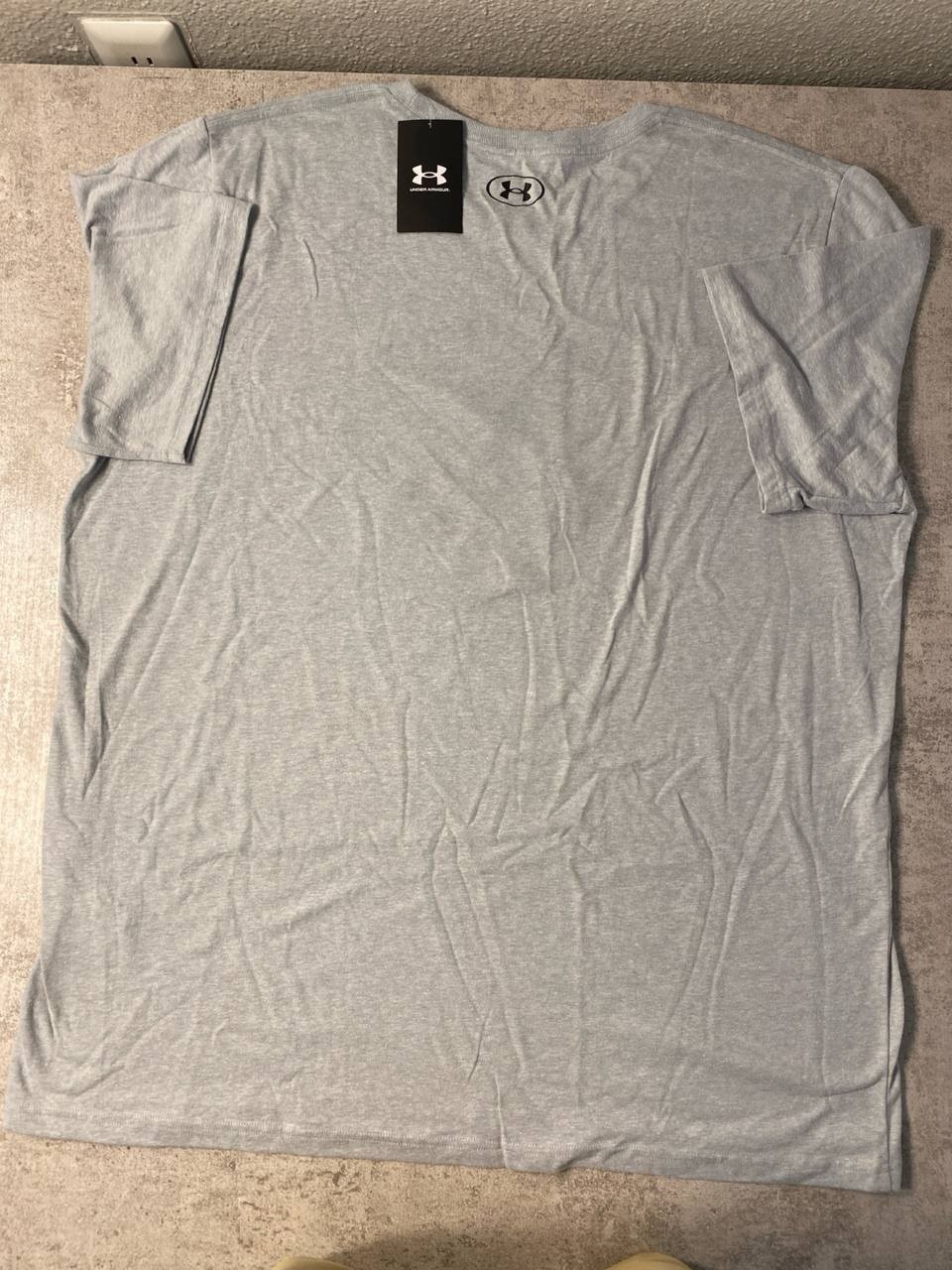 Under Armour Men’s 2XL Gray Baseball Diamond Graphic T-Shirt NWT Short Sleeve gallery