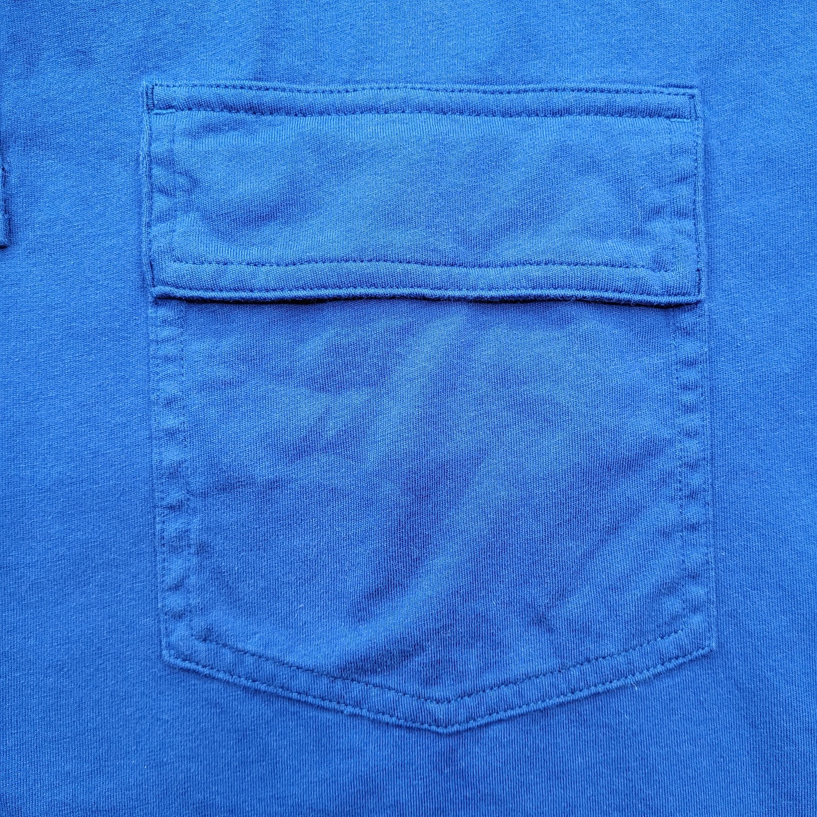 Duluth Trading Men's XL Blue 1/4 Buttons T-Shirt gallery