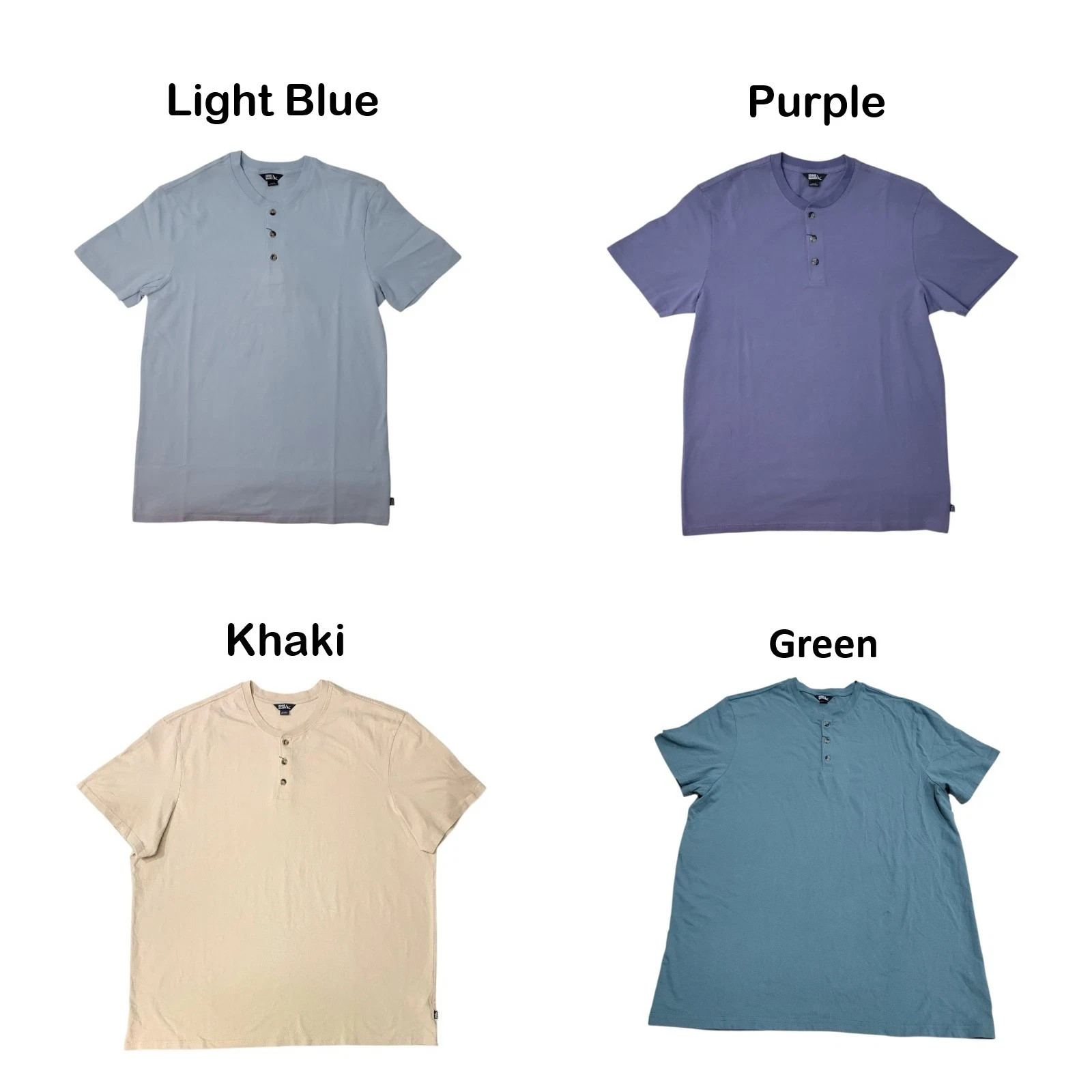 Eddie Bauer Men's Classic Fit Short Sleeve Soft Henley S, M, L, XL, XXL gallery