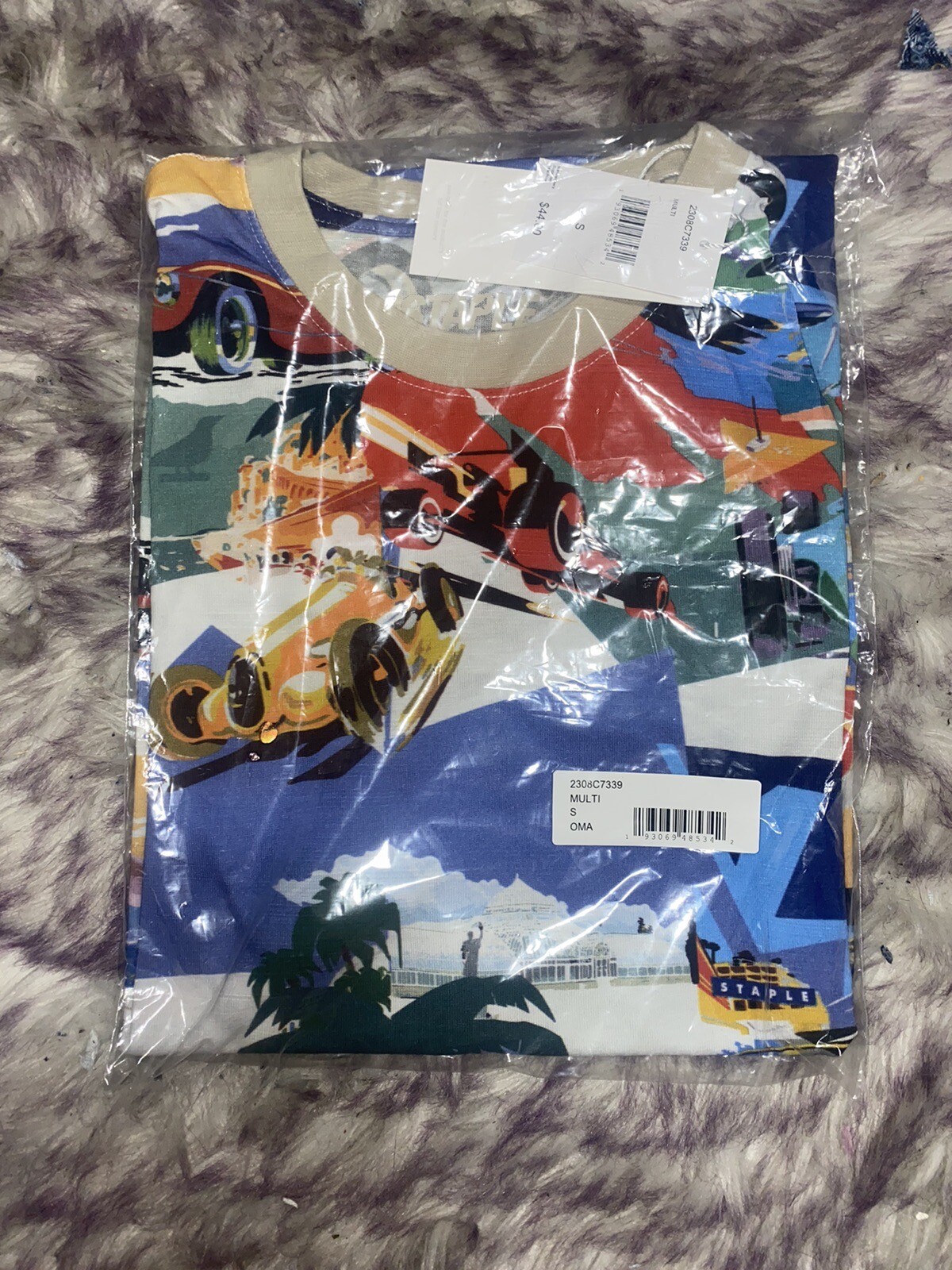 Staple pigeon paradis AOP tee Size Small Multi Color Brand New In Bags With Tags gallery
