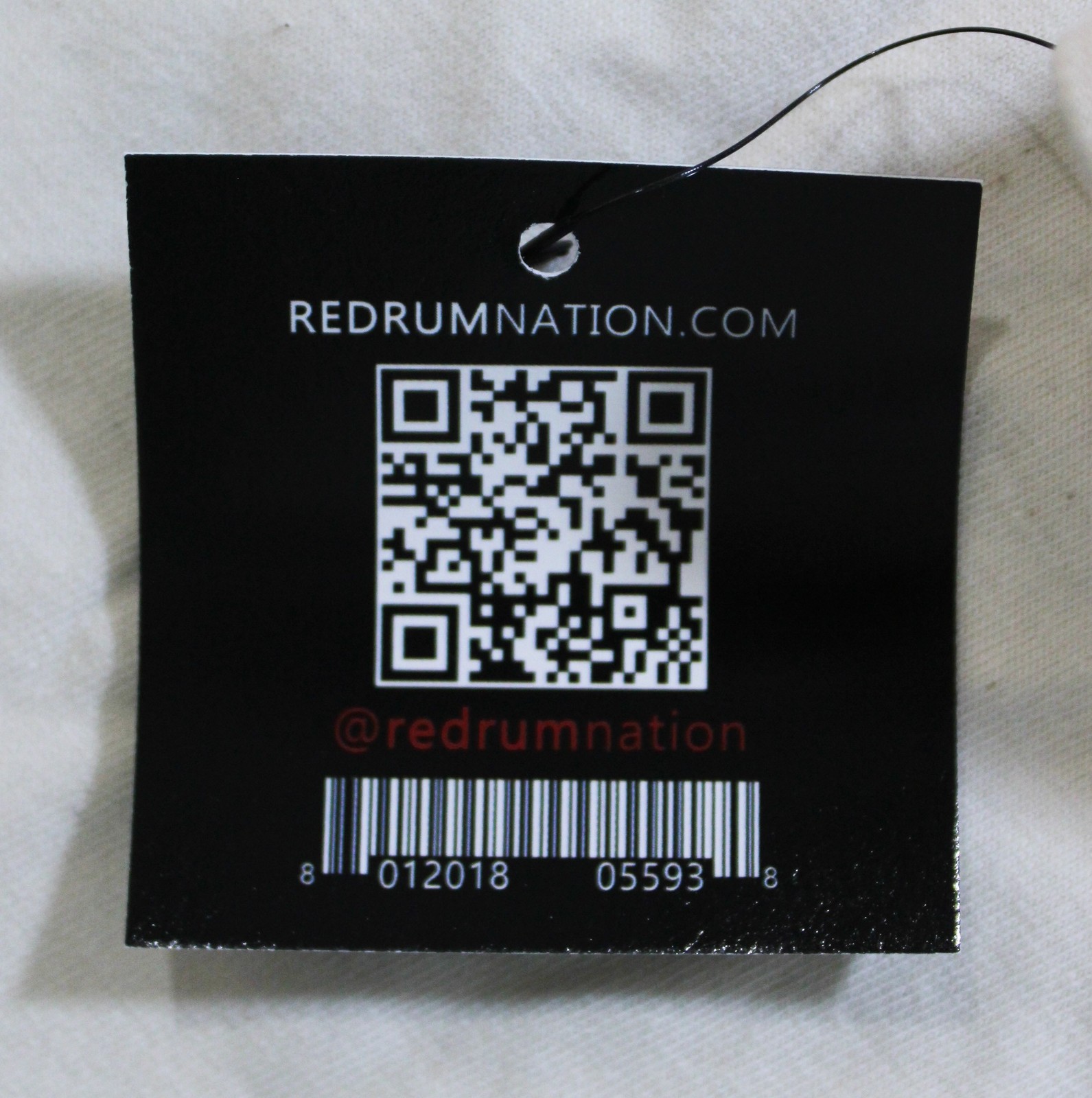 Redrum Nation Men's V25 Short Sleeve Cotton T-Shirt CG2 Natural Medium NWT gallery
