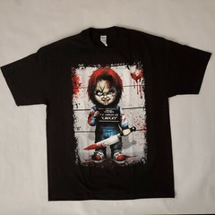FREE SAME DAY SHIPPING Brand New CHUCKY CHILD’S PLAY Mugshot Shirt MEDIUM